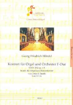 Orgelkonzert Nr. 4 in F-Dur HWV 292 - für Orgel und Blasorchester (Partitur und Stimmenset)