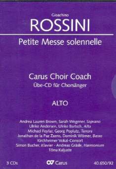 CV40.650/92 Petite messe solennelle - Chorstimme Alt -