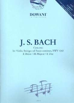 Concerto E major BWV1042 (+CD) :