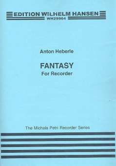 Fantasy : for recorder solo