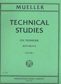 Technical Studies : vol.1 trombone