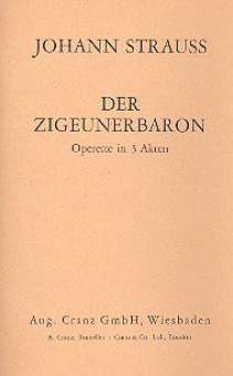 Der Zigeunerbaron - Libretto (dt)