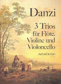 3 Trios op.71 - für Flöte, Violine und Violoncello