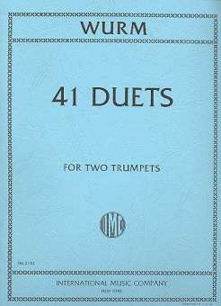 41 Duets : for 2 trumpets