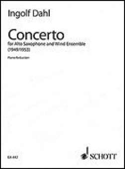 Concerto Alto Sax for Wind Ensemble (Piano Reduction)