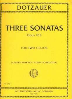 3 Sonatas op.103