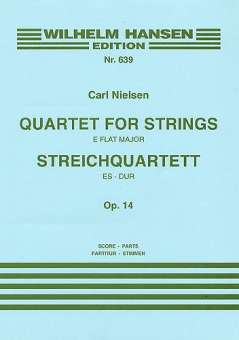 Streichquartett Es-Ddur op.14