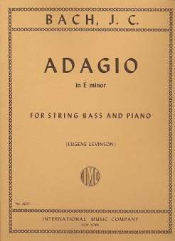 Adagio e minor : for double