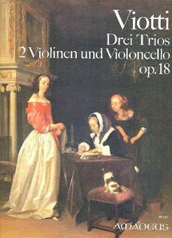 3 Trios op.18 - für 2 Violinen und