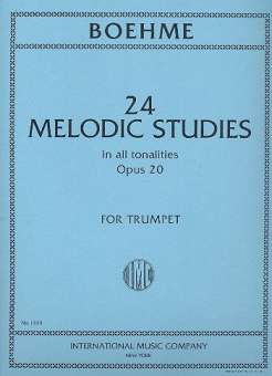 24 melodic Studes in all Tonalities op.20 :