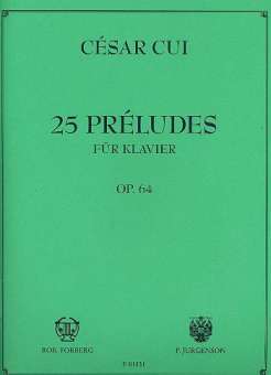 25 preludes op.64 : für Klavier