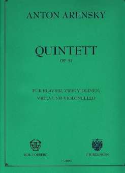 Quintett op.51 : für Klavier und