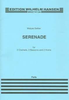 Serenade : for 2 clarinets, 2 bassoons