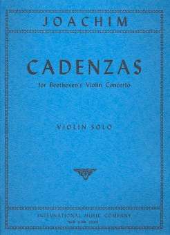 Cadenzas for Beethoven's