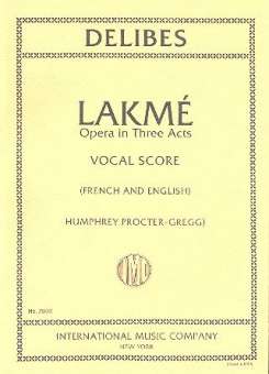 Lakmé : vocal score (fr/en)