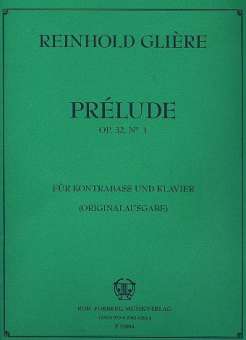 Prélude op.32,1 : für Kontrabaß