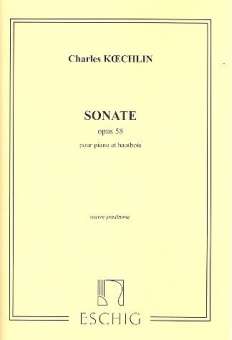 Sonate op.58 : pour hautbois et