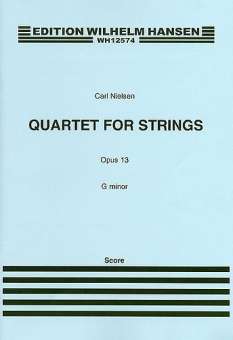 Streichquartett g-Moll op.13