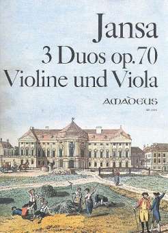3 Duos op.70 - für Violine