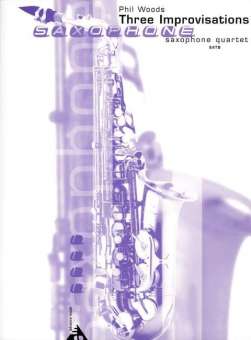 3 Improvisations - for 4 saxophones