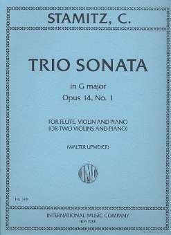 Trio Sonata G major op.14,1 :