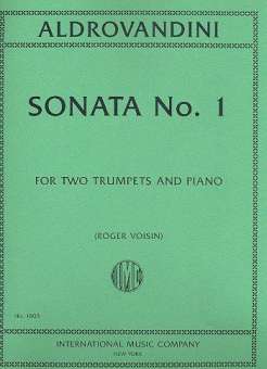 Sonata no.1 : for 2 trumpets