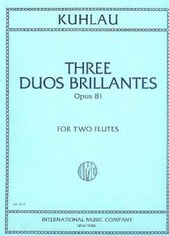 3 duos brillantes op.81 :