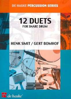 12 Duets : for snare drums