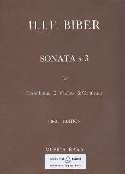 Sonata à 3 : für Posaune, 2 Violinen