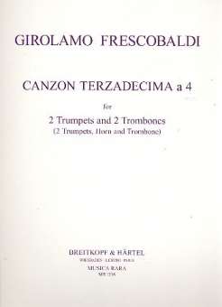 Canzona no.13 : for 2 trumpets