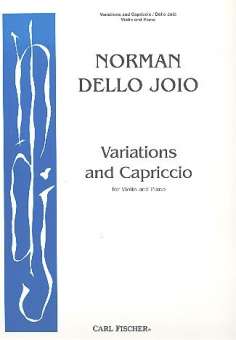 Variations and Capriccio : for violin