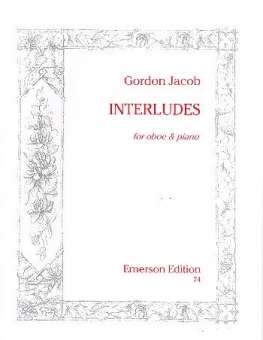 Interludes : for oboe and piano