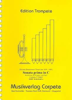 Sonata prima in C : für Trompete und Orgel