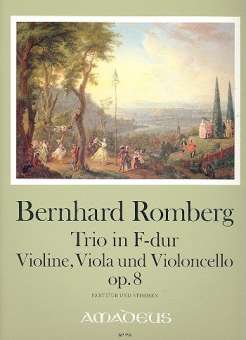 Trio F-Dur op.8 - für Violine, Viola und Violoncello