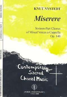 Miserere op.140 : for mixed chorus