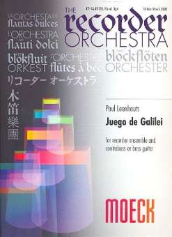 Juego de Galilei : für Blockflötenensemble