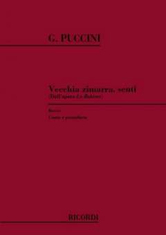 G. Puccini : La Boheme: Vecchia Zimarra, Senti