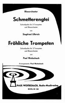 Schmetterengtei / Fröhliche Trompeten (Polkas für 3 Trompeten und BLO)
