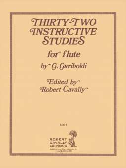 Thirty-Two Instructive Studies for Flute