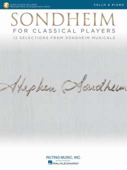 Sondheim For Classical Players - Cello