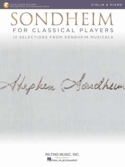 Sondheim For Classical Players - Violin