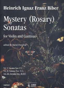 Mystery (Rosary) Sonatas vol.3 (nos.11-16)
