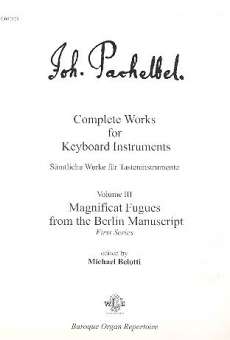 Magnificat Fugues from the Berlin Manuscript first series