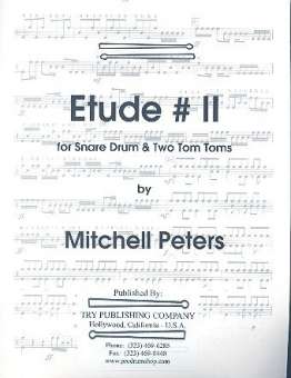 Etude no.2 for snare drum and 2 tom toms