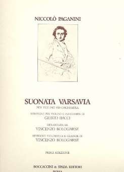 Suonata Varsavia per violino ed orchestra MS 57