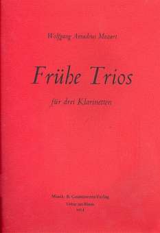 Frühe Trios für 2 Klarinetten