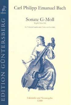 Sonate g-Moll Wq88 Helm510