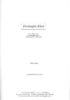 Dschinghis Khan für gemischten Chor