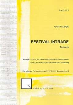 Festival Intrade op.44 für Blasorchester