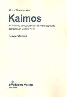 Kaimos für gem Chor und Klavier